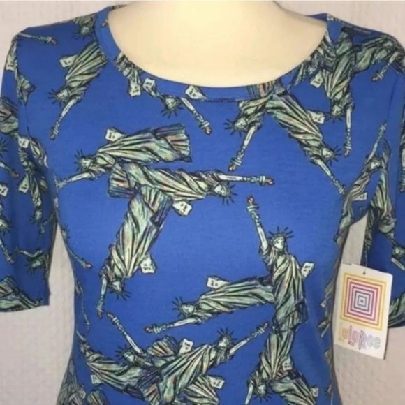 NWT Lularoe S Julia! Statue of Liberty - Picture 2 of 7